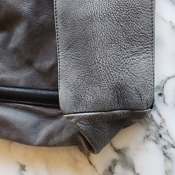 See By Chloe Harriet HOBO Large Gray Leather Tote Bag - Picture 8 of 16